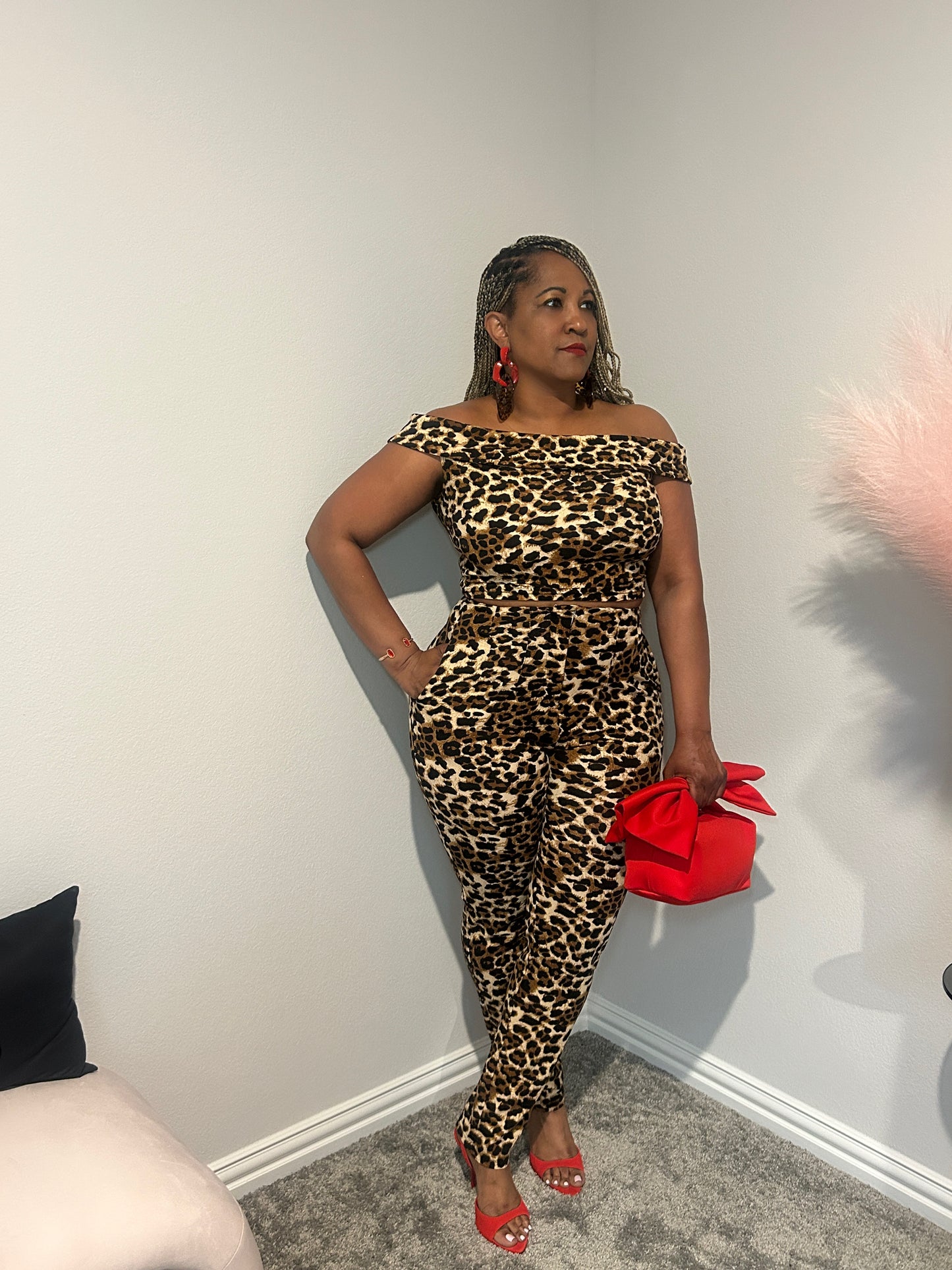 Savage Elegance Pant Set