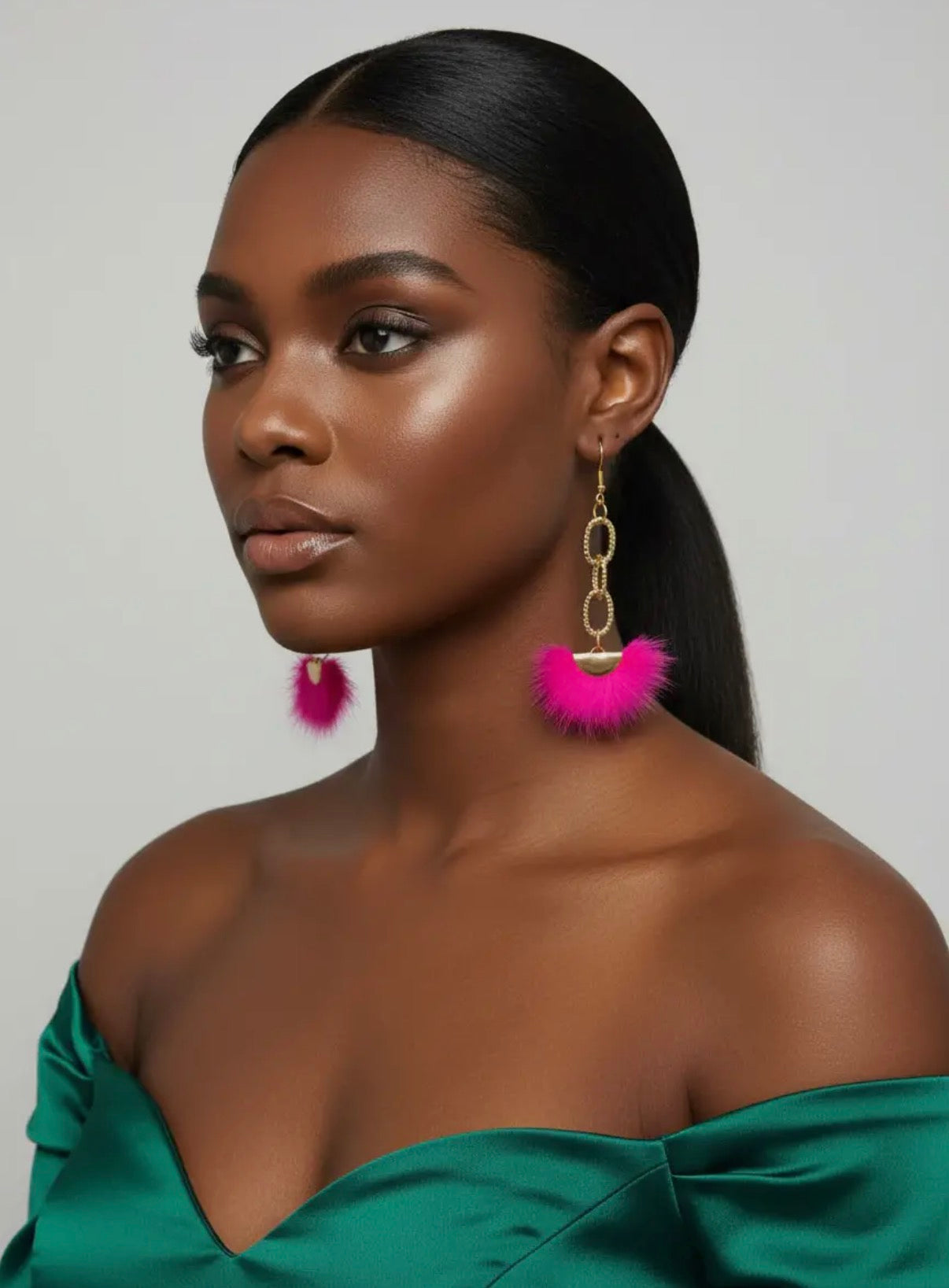 Fluff Up Dangle earrings