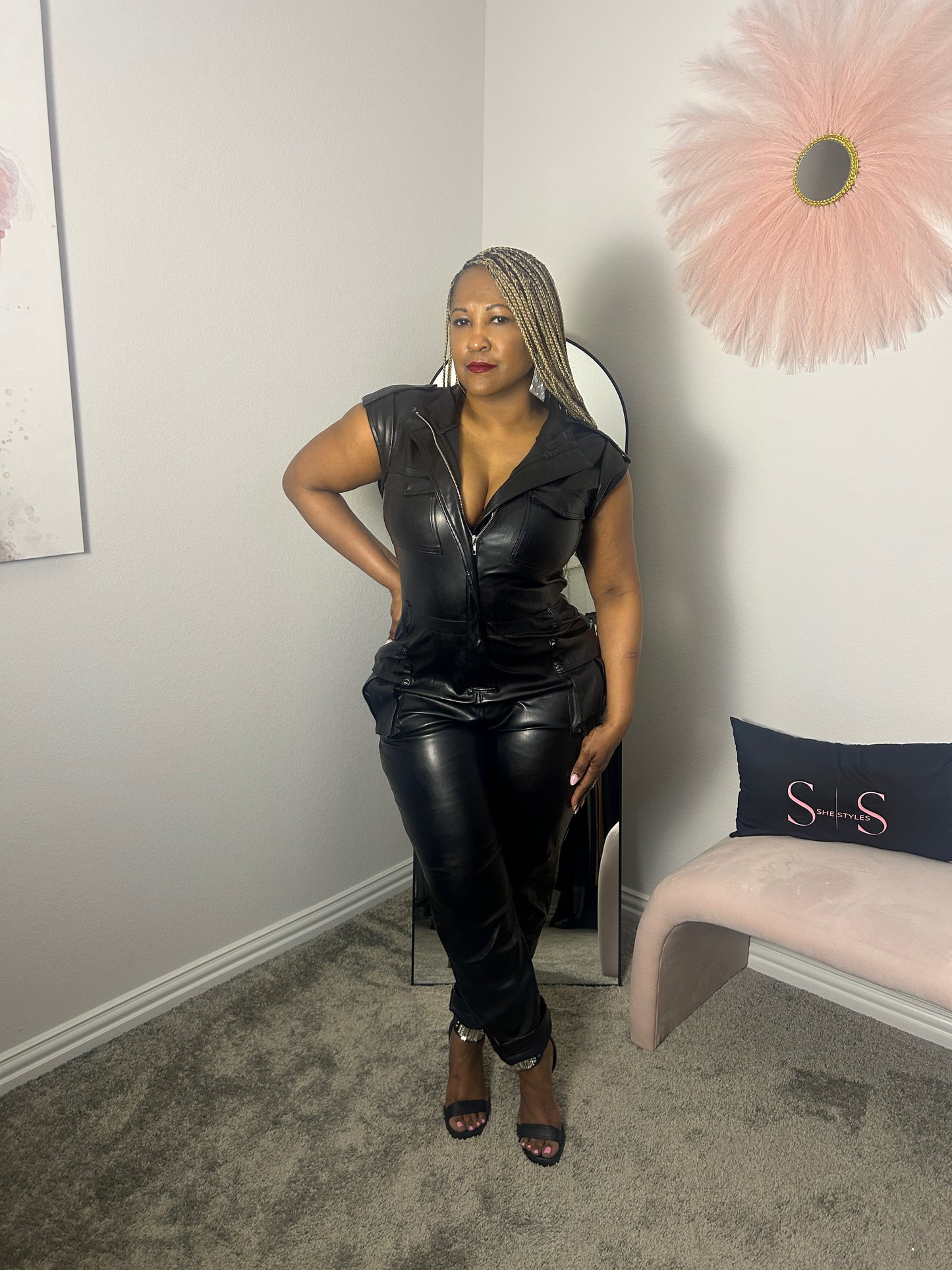 Onyx Utility Jumpsuit