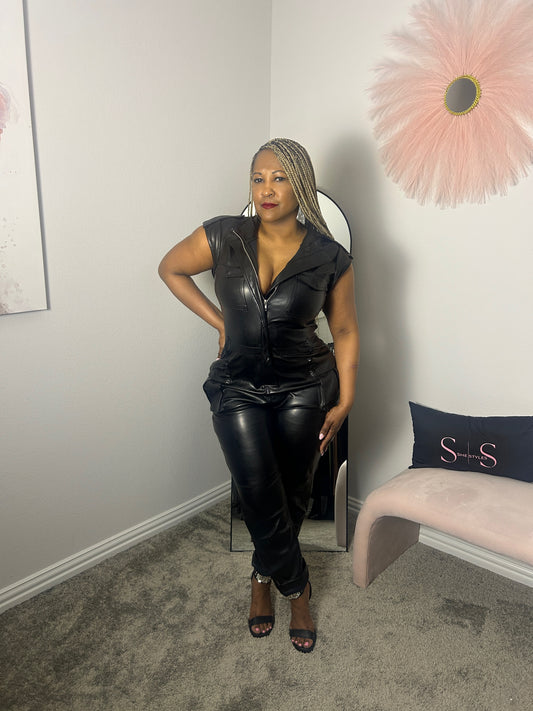 Onyx Utility Jumpsuit