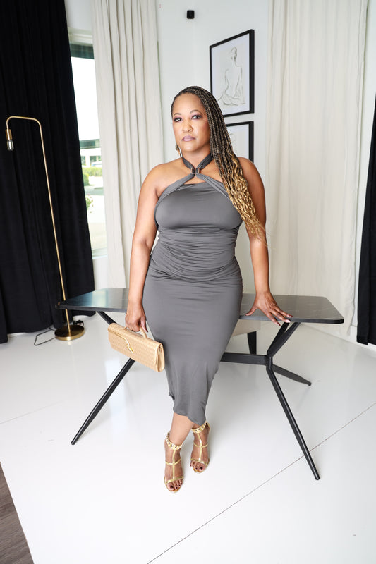Steel Allure Bodycon Dress