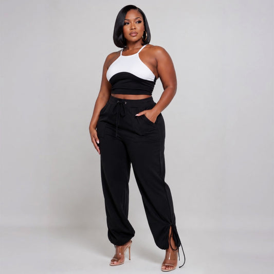 Noir Jogger Pant Set